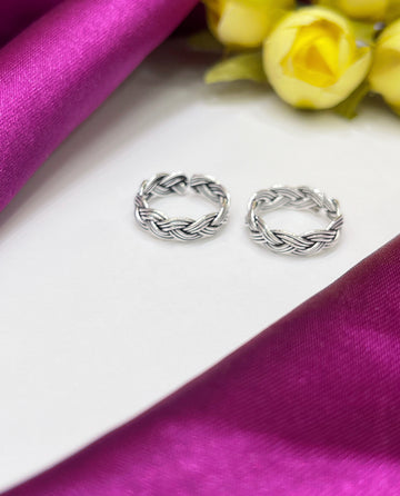 PURE SILVER TOE RING