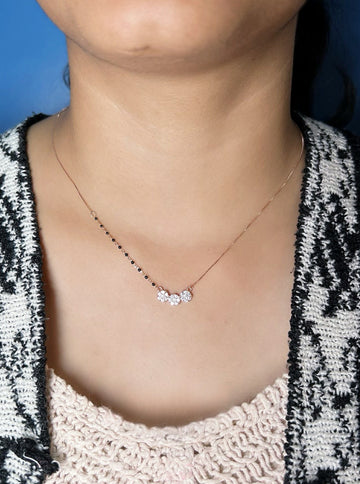 PURE SILVER MANGALSUTRA ❤️