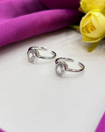 PURE SILVER TOE RING