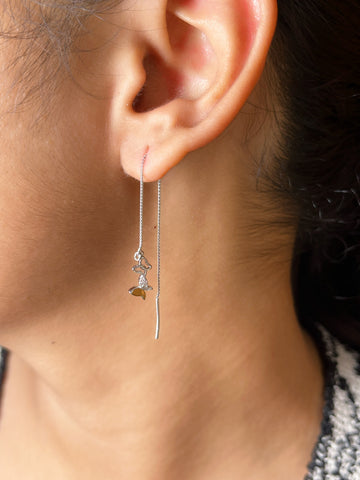 PURE SILVER EARRING ❤️