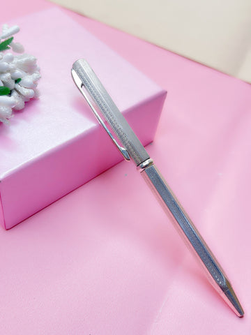 Silver pen