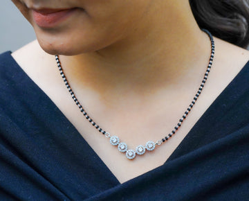 Silver Mangalsutra