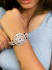 Silver watch