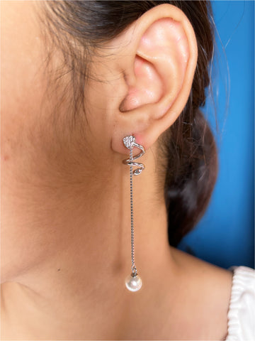 PURE SILVER EARRING