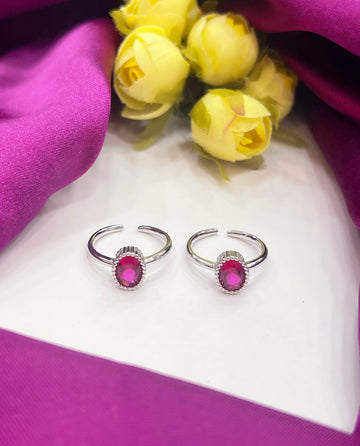 PURE SILVER TOERING 💞