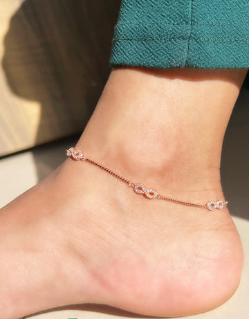 PURE SILVER ANKLET