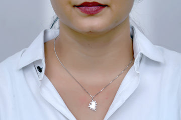 PURE SILVER CHAIN PENDENT