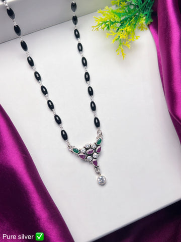 PURE SILVER MANGALSUTRA