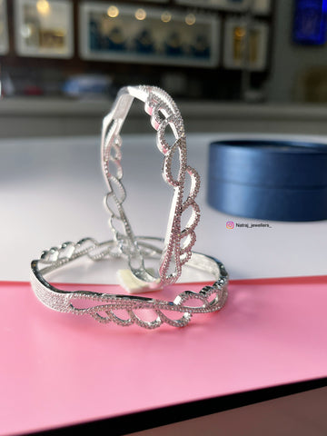 Silver Bangles