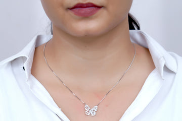 PURE SILVER CHAIN PENDENT