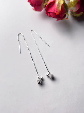 PURE SILVER EARRING