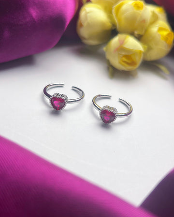 PURE SILVER TOE RING