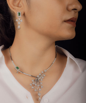 Silver necklace