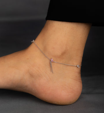 PURE SILVER ANKLET