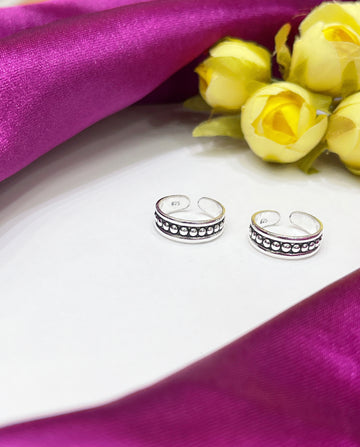 PURE SILVER TOE RING