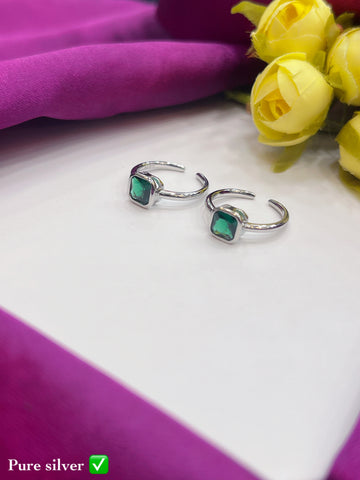 PURE SILVER TOE RING