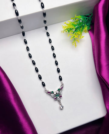PURE SILVER MANGALSUTRA ❤️