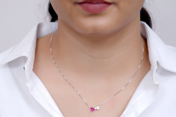 PURE SILVER CHAIN PENDENT
