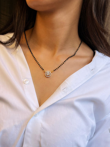 Silver Mangalsutra