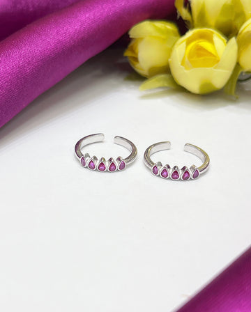 PURE SILVER TOE RING