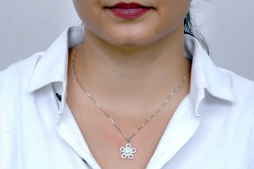 PURE SILVER CHAIN PENDENT