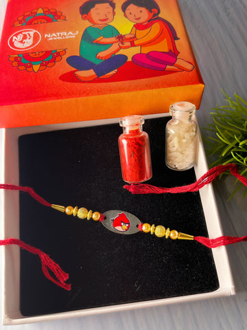 Silver Rakhi