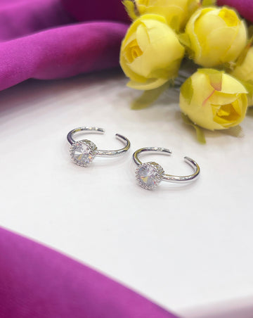 PURE SILVER TOE RING