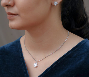 PURE SILVER CHAIN PENDENT