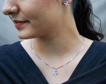 PURE SILVER CHAIN PENDENT