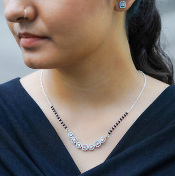 Pure silver mangalsutraš¤