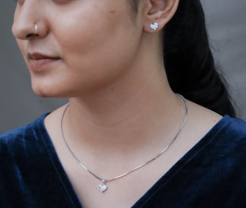 PURE SILVER CHAIN PENDENT