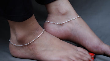 PURE SILVER ANKLET