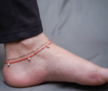 PURE SILVER ANKLET