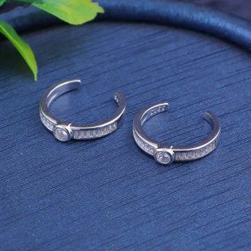 PURE SILVER TOE RING 💗