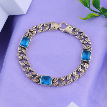 PUER SILVER MENS BRACELETE