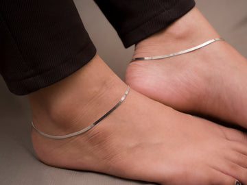 PURE SILVER ANKLET