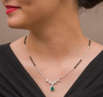 PURE SILVER MANGALSUTRA