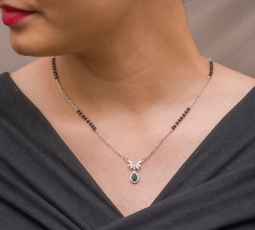 PURE SILVER MANGALSUTRA