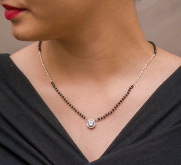 PURE SILVER MANGALSUTRA