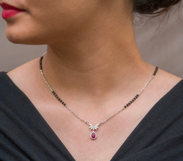 PURE SILVER MANGALSUTRA