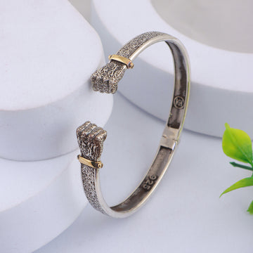 PURE SILVER MENS KADA