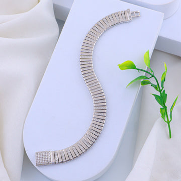 PURE SILVER MENS BRACELETE