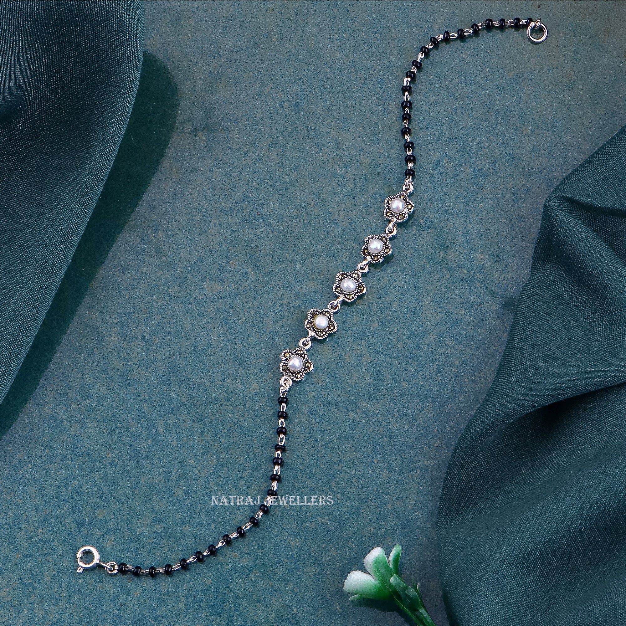 Silver Hand Mangalsutra