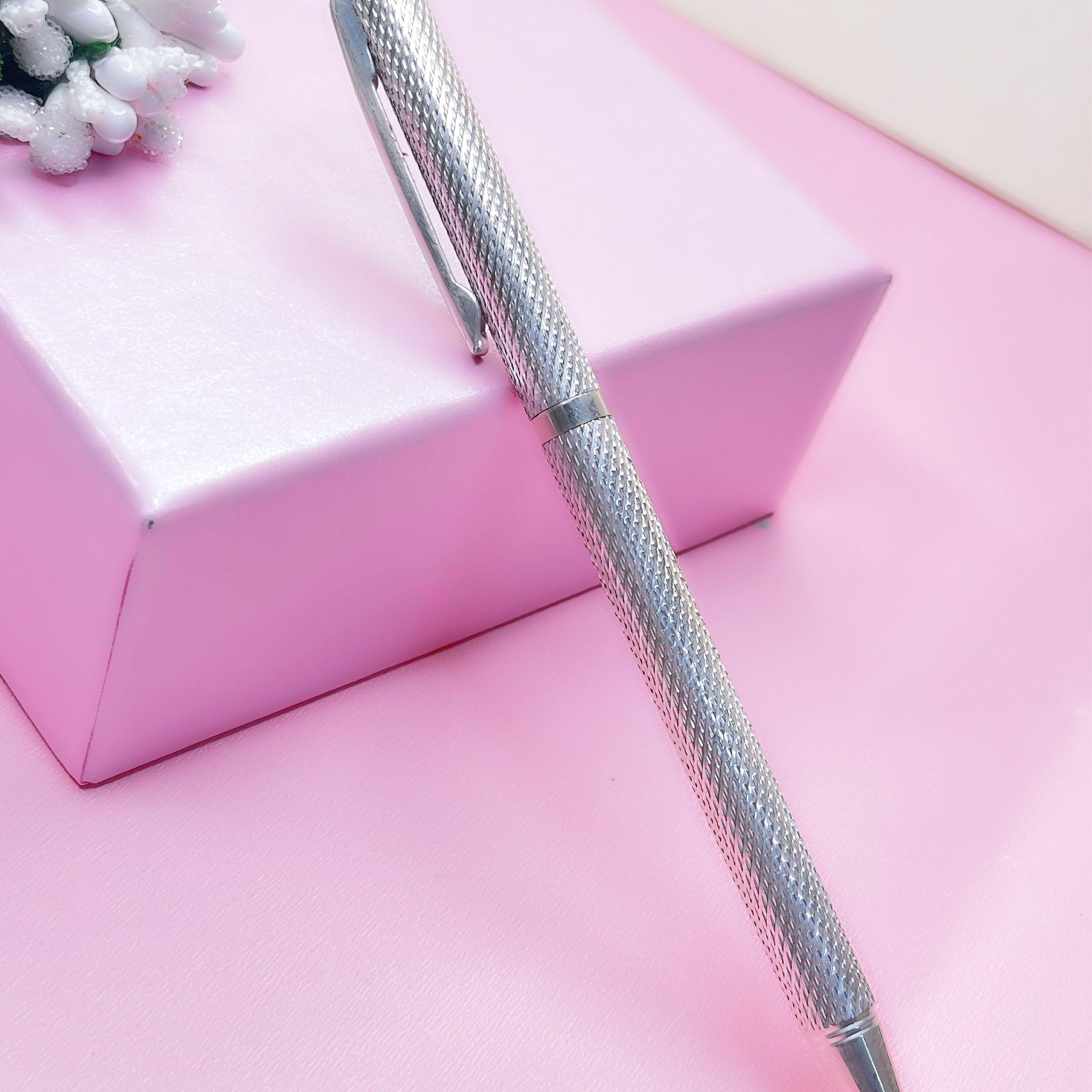 Silver pen