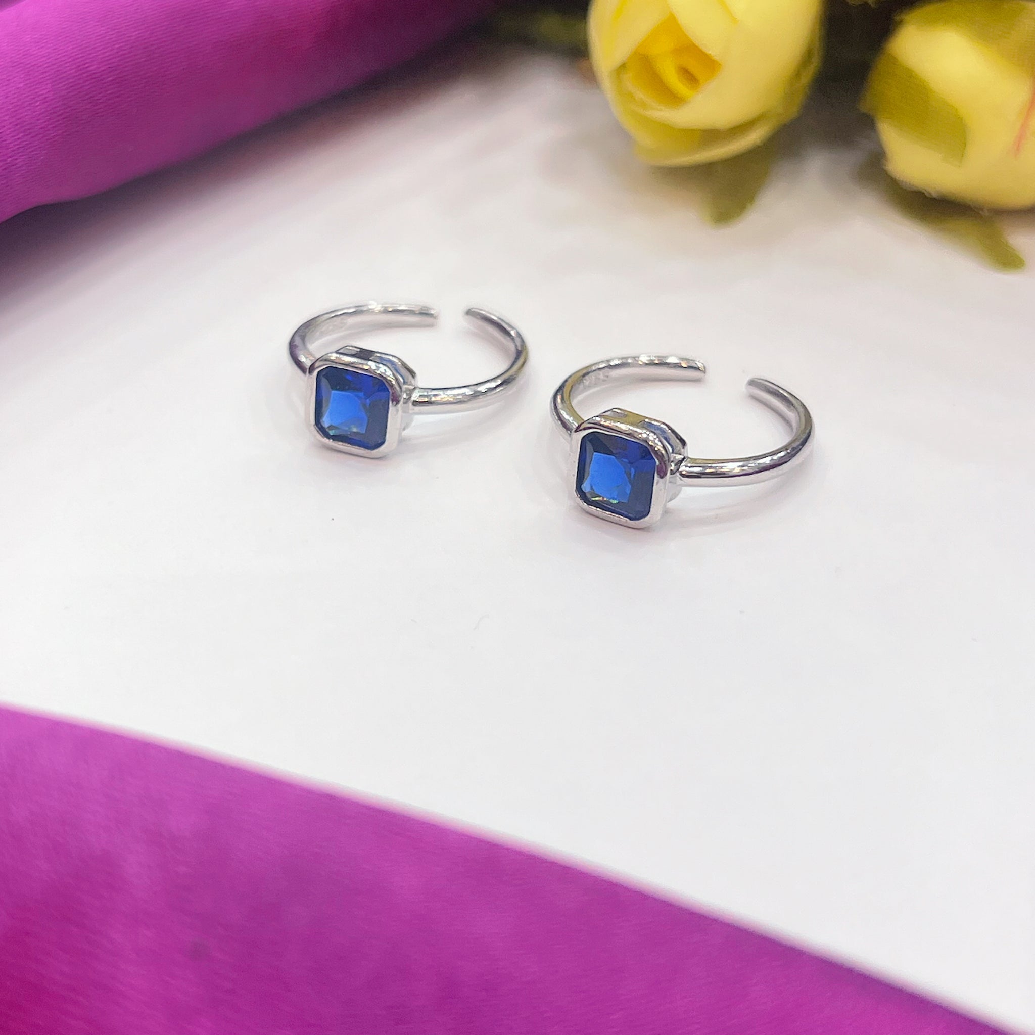 PURE SILVER TOE RING