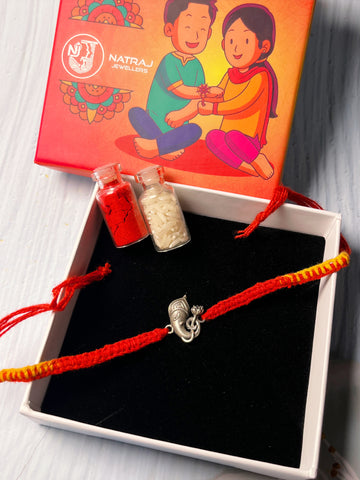 Silver Rakhi