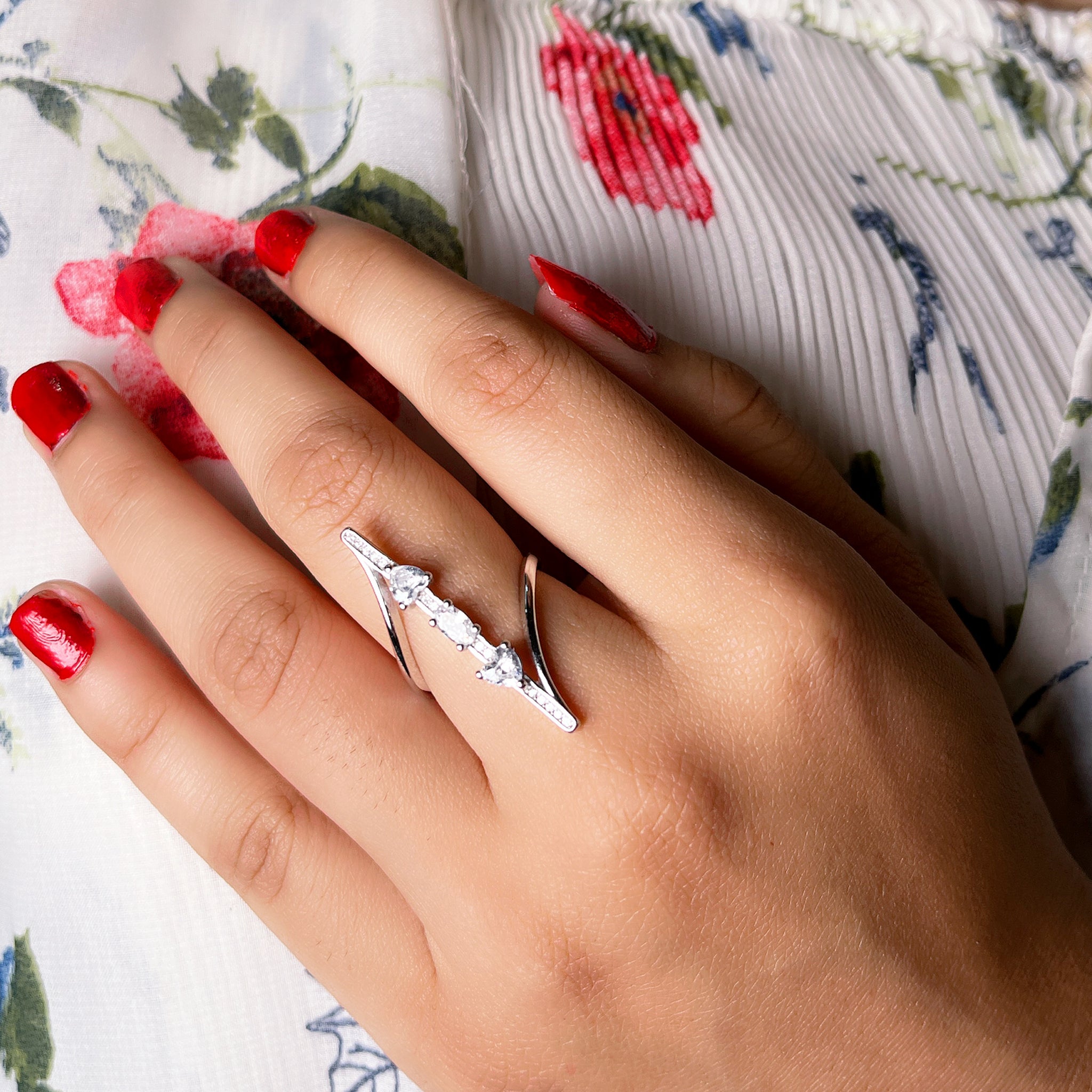 Pure silver ring ❤️