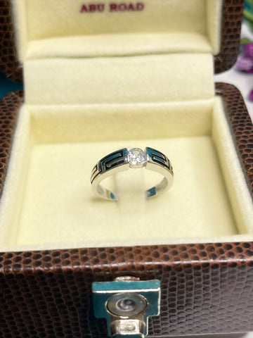 Mens Silver Ring