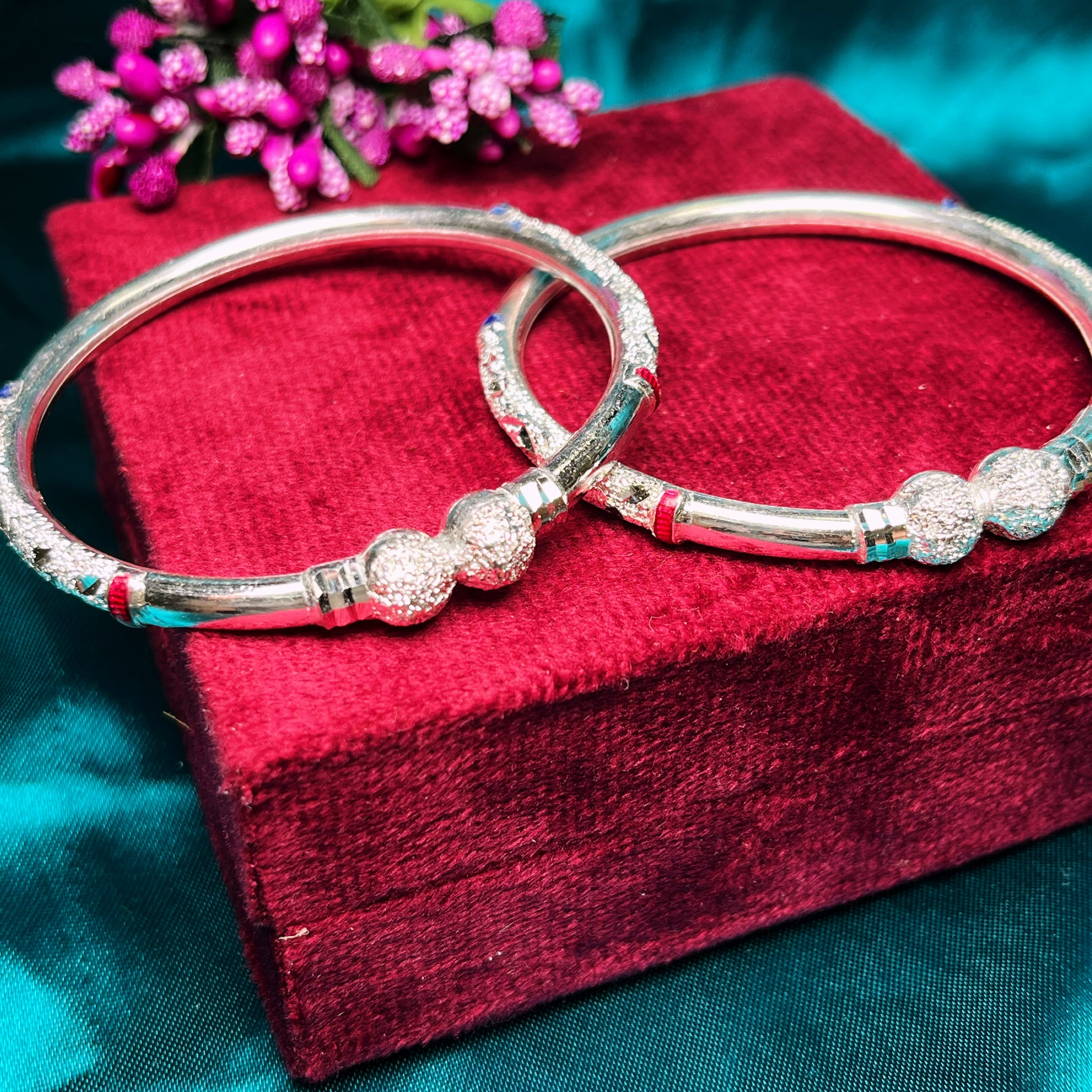 Silver Bangles