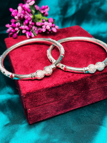 Silver Bangles